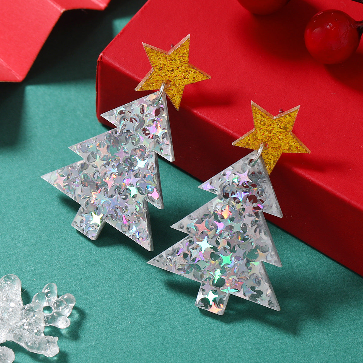 Wholesale Light luxury Christmas earrings